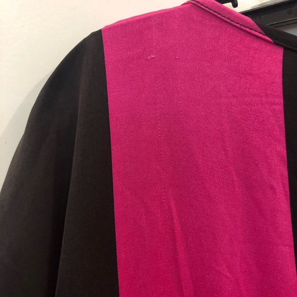 NWOT! CJR for Target pink black striped maxi dress - Picture 4 of 6